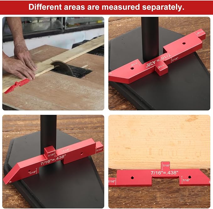 GaugeX™ Router Table Setup Bars