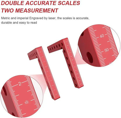 GaugeX™ 90 Degree Aluminum Corner Clamps