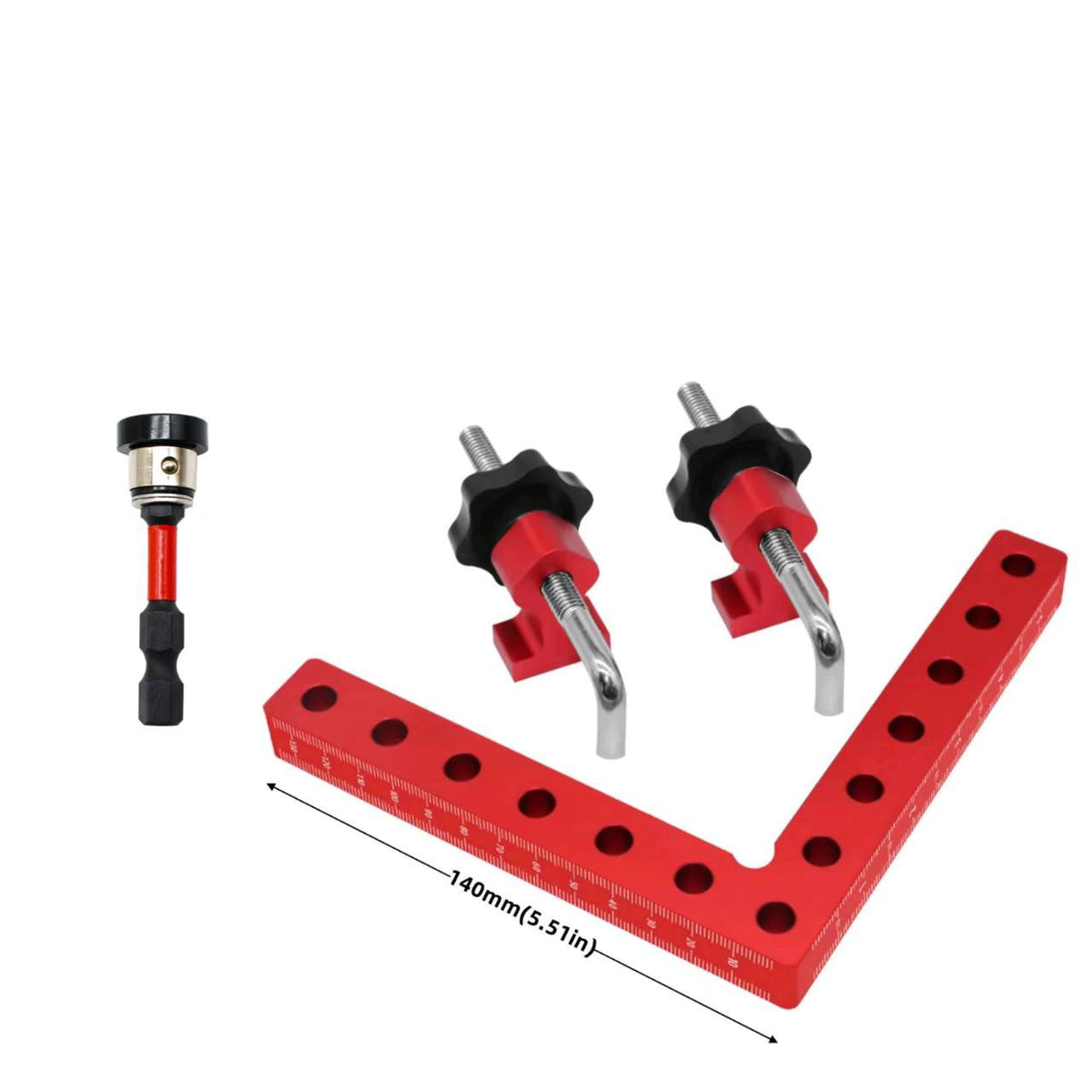 GaugeX™ 90 Degree Aluminum Corner Clamps