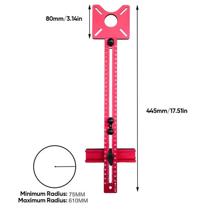 GaugeX™ Router Milling Groove Bracket 3 in 1