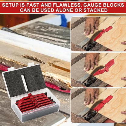 GaugeX™ Router Table Setup Bars