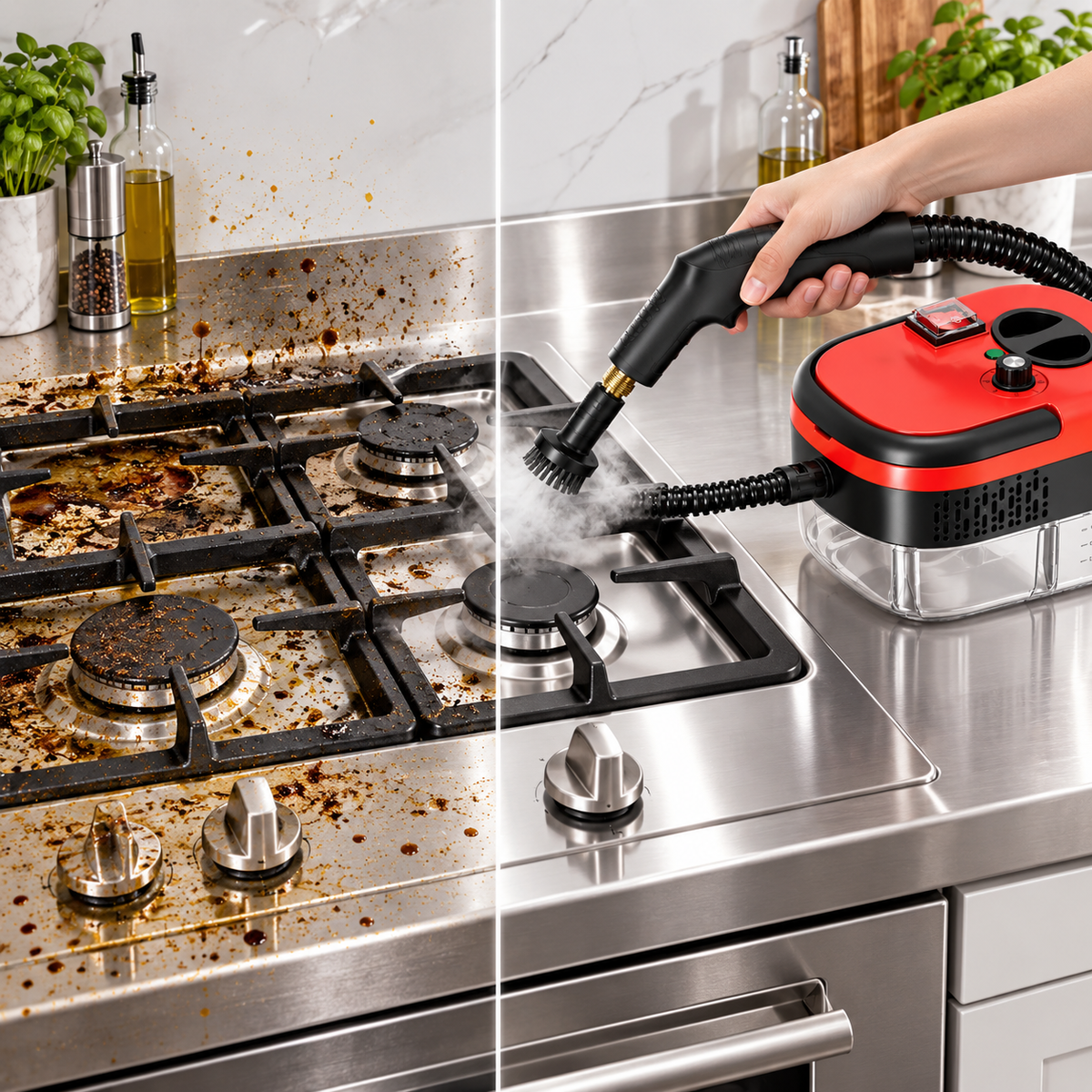 GaugeX™  High Temperature Pressurized Steam Cleaner