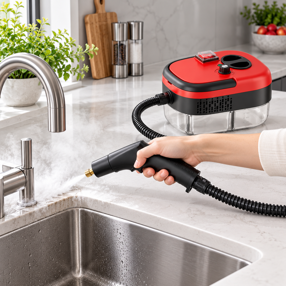 GaugeX™  High Temperature Pressurized Steam Cleaner