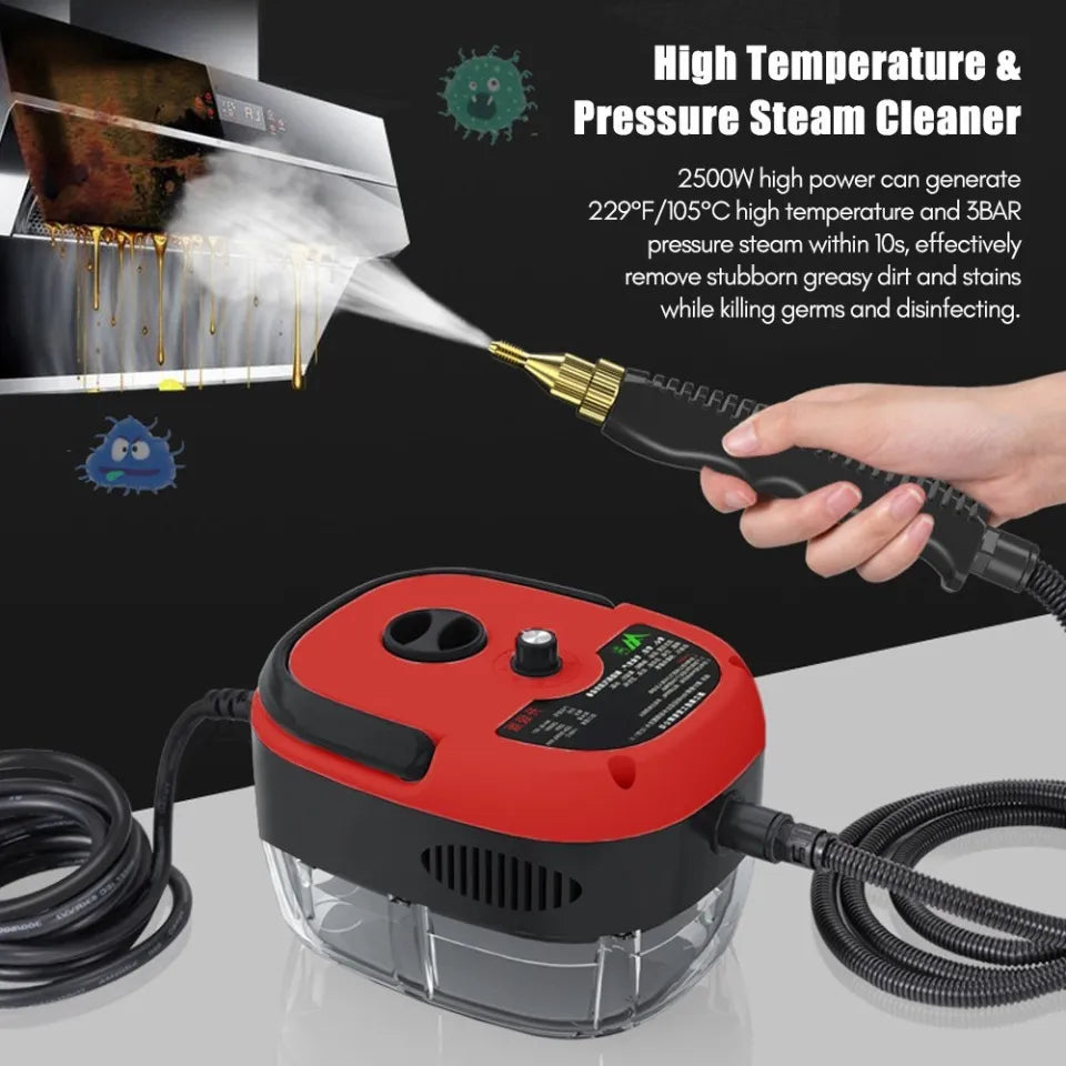 GaugeX™  High Temperature Pressurized Steam Cleaner