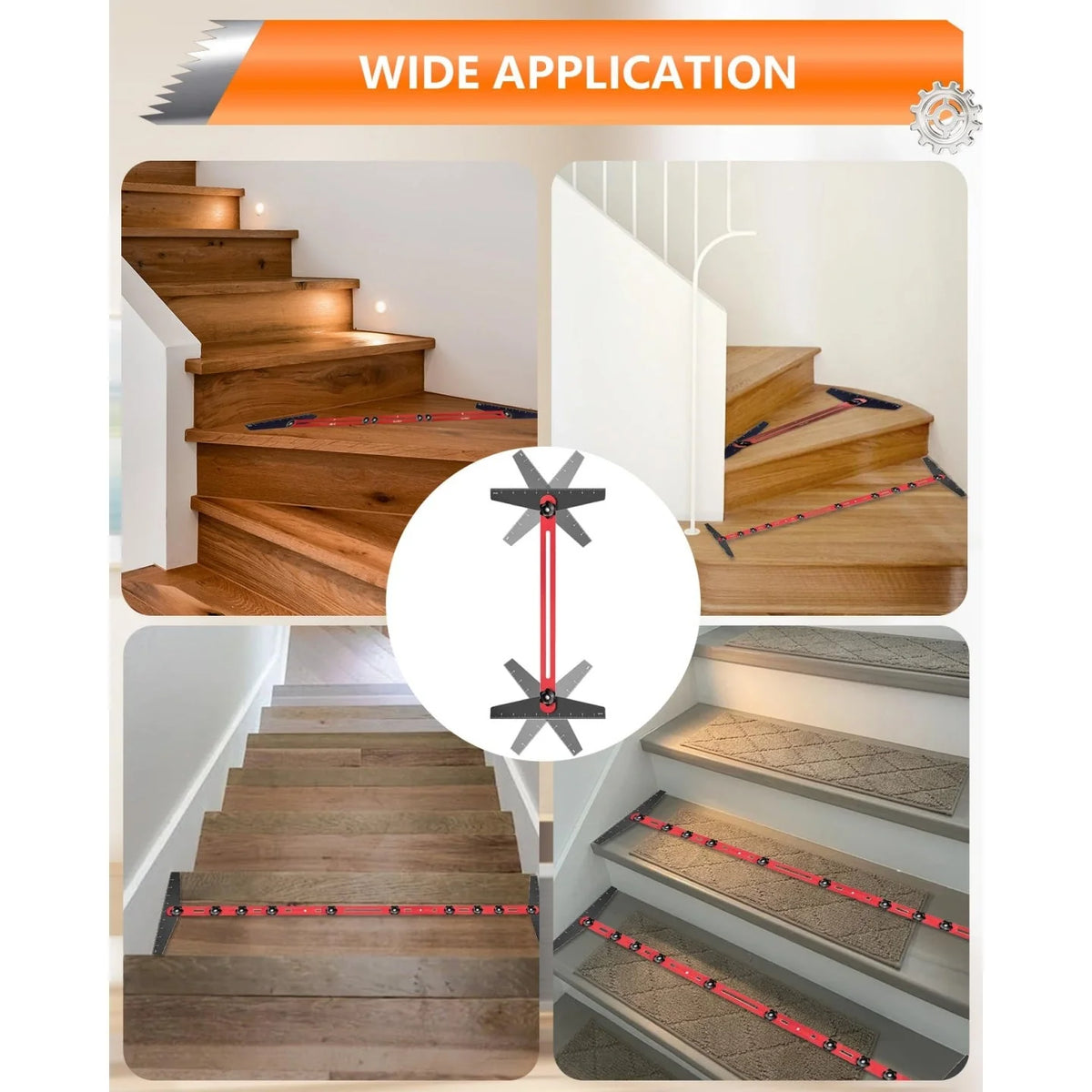 GaugeX™ Stair Tread Template Tool