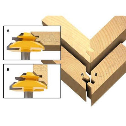 GaugeX™ 45 Degree Lock Miter Router Bit